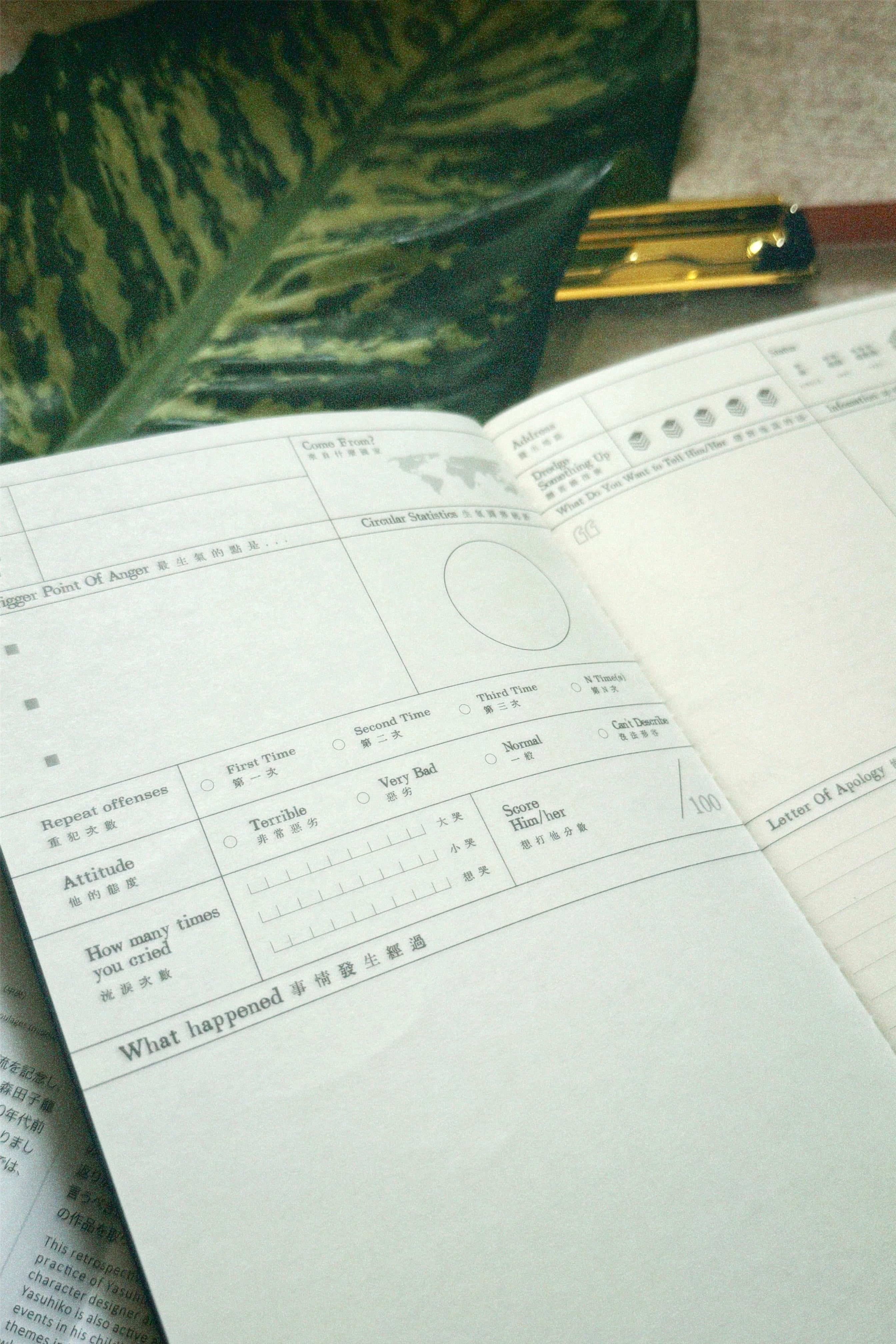 有朝一日 • 文房具 -研習本系列 翻舊帳記錄本