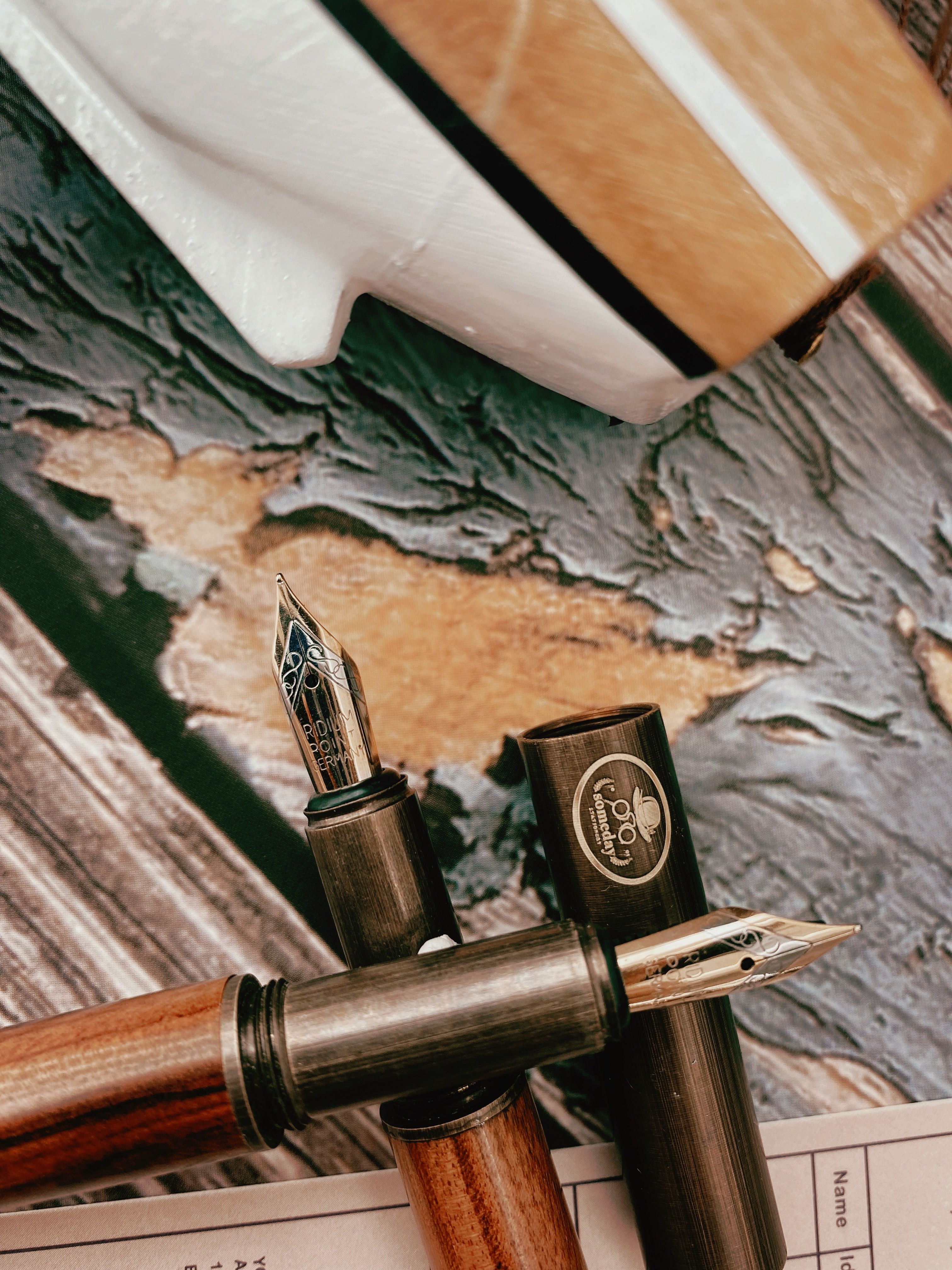 Smith Wooden Fountain Pen 有朝一日 • 文房具 鐵匠 : 木工墨水筆