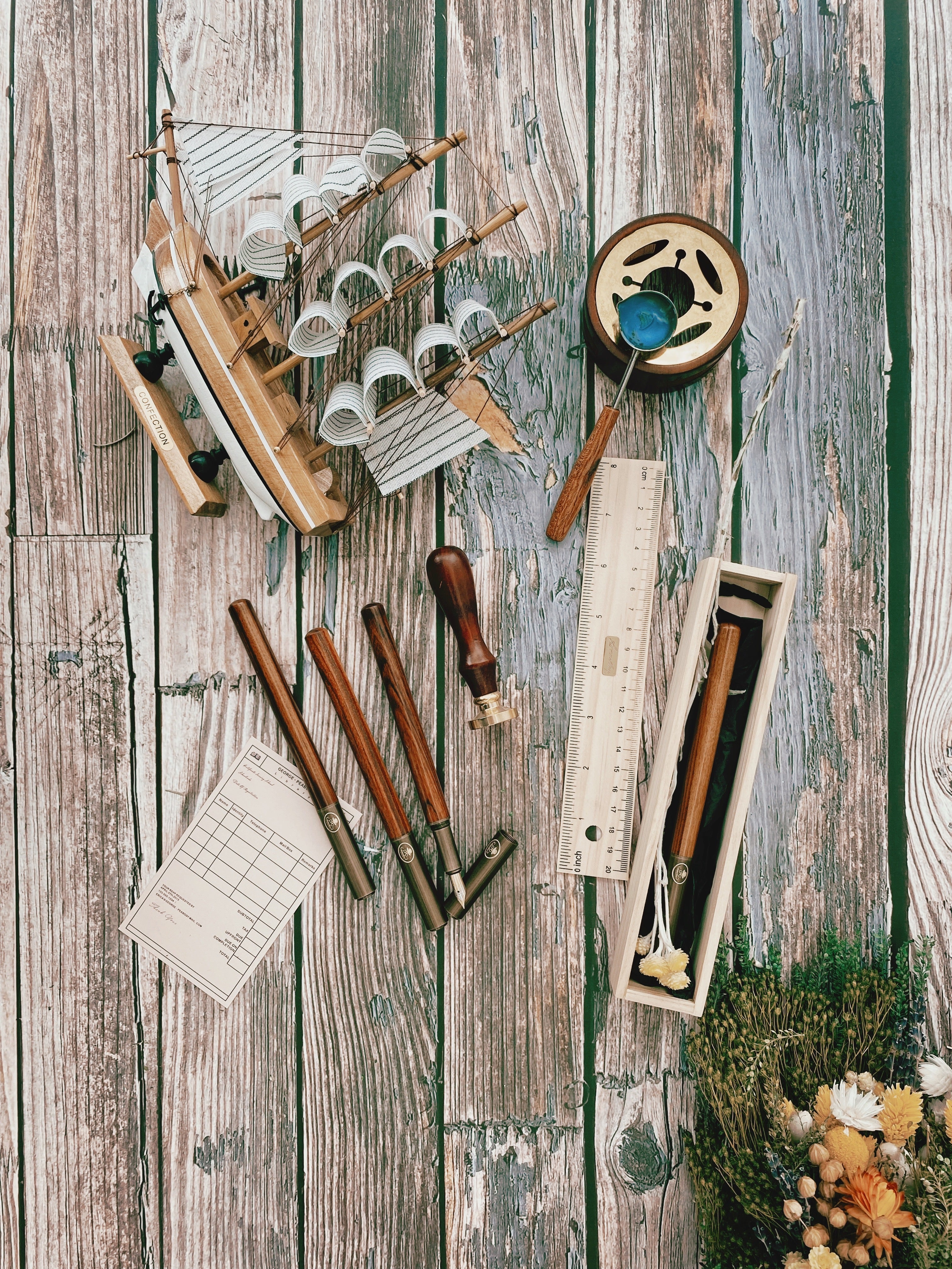 Smith Wooden Fountain Pen 有朝一日 • 文房具 鐵匠 : 木工墨水筆