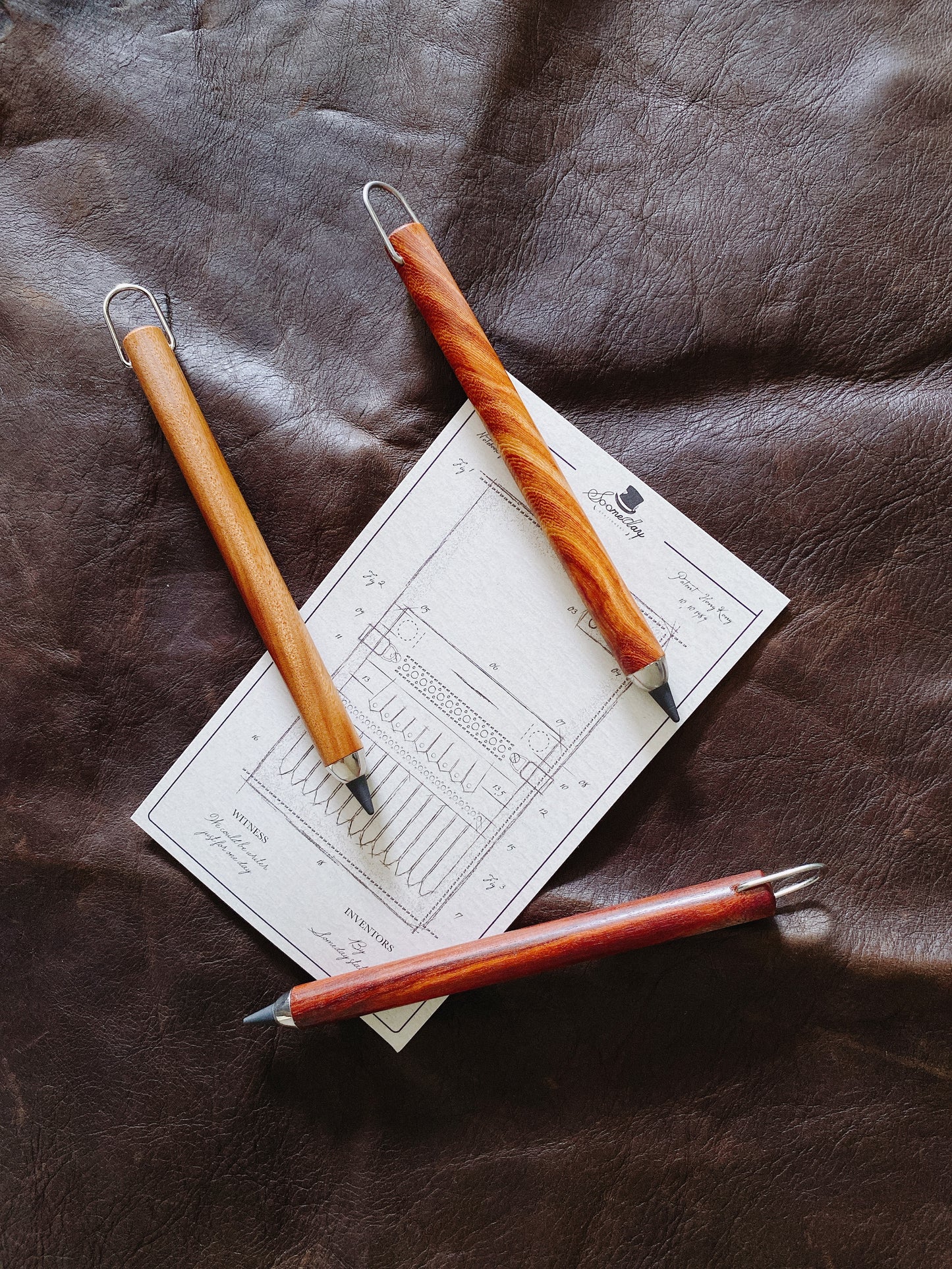 Artisan Endless Pencil [CHESTNUT WOOD] 原木工匠 ; 無盡的鉛筆 不斷墨鉛筆-栗子木